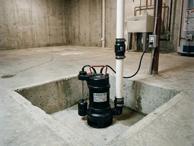Sump Pump Installation Plumber in Dover, IL